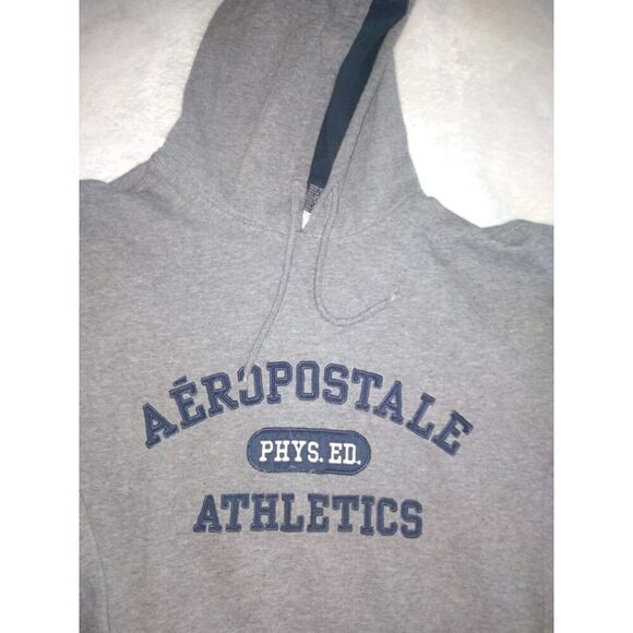 H11  Aeropostale athletics pull-over hoodie - Picture 2 of 5
